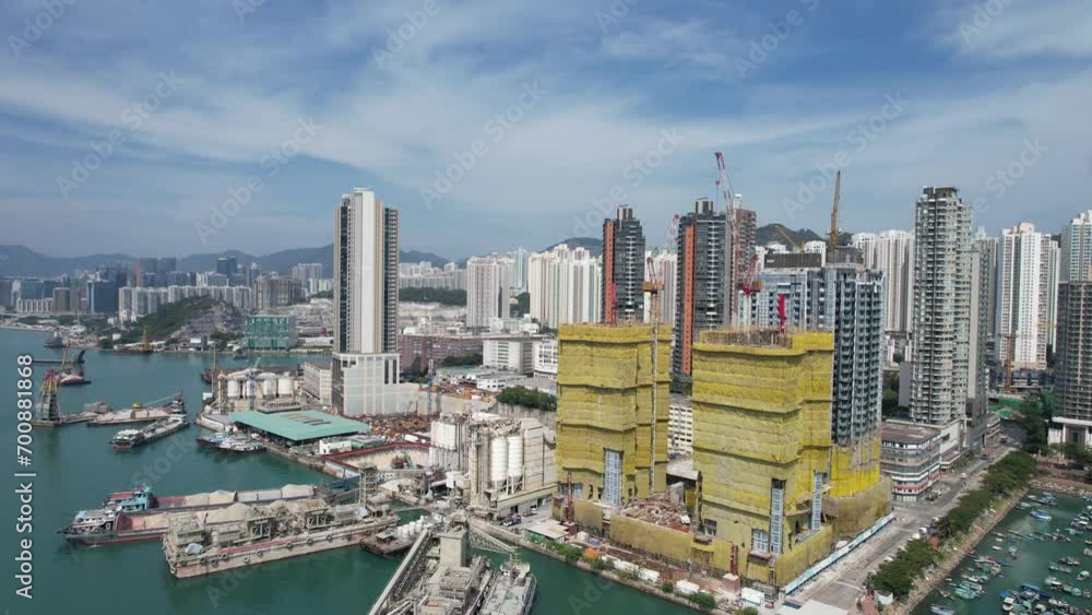 Hong Kong, Kowloon Lei Yue Mun Cha Kwo Ling Yau Tong Old Town Residential Commercial Urban Redevelopment Ground foundation grouting, site grading, piling work, concrete construction reinforcement form Hong Kong, Kowloon Lei Yue Mun Cha Kwo Ling Yau Tong Old Town Residential Commercial Urban Redevelopment Ground foundation grouting, site grading, piling work, concrete construction reinforcement form