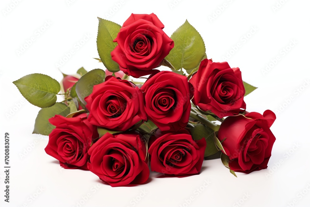 red rose bouquet isolated on white background red rose bouquet isolated on white background