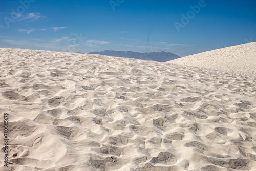 Beautiful landscape at White Sands National Park