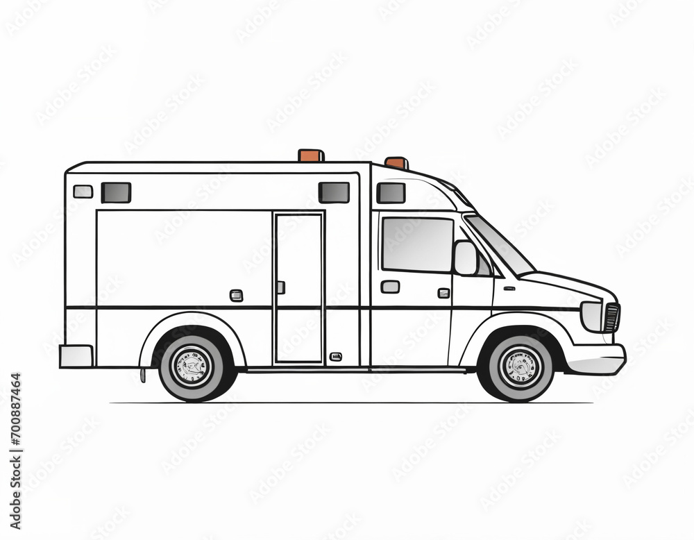 ambulance car. ambulance coloring page ambulance car. ambulance coloring page