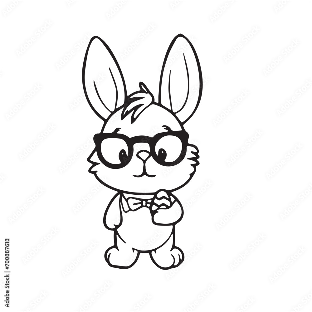 bunny logo inspirational positive quotes, motivational, typography, lettering design