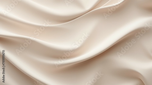 Beige silk fabric background