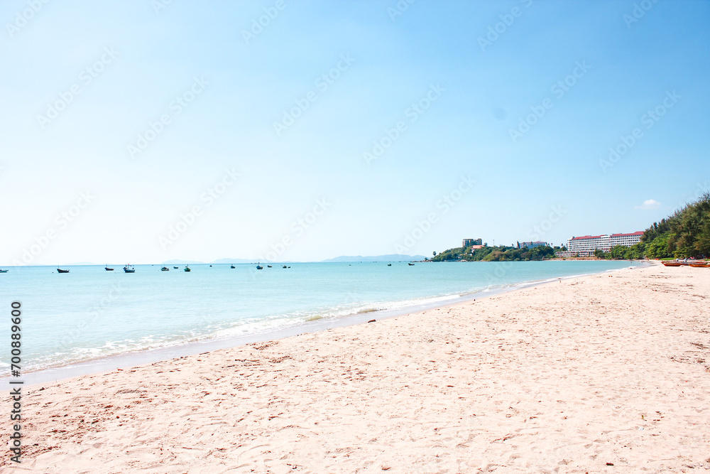 beach and sea in koh larn island, thailand beach and sea in koh larn island, thailand