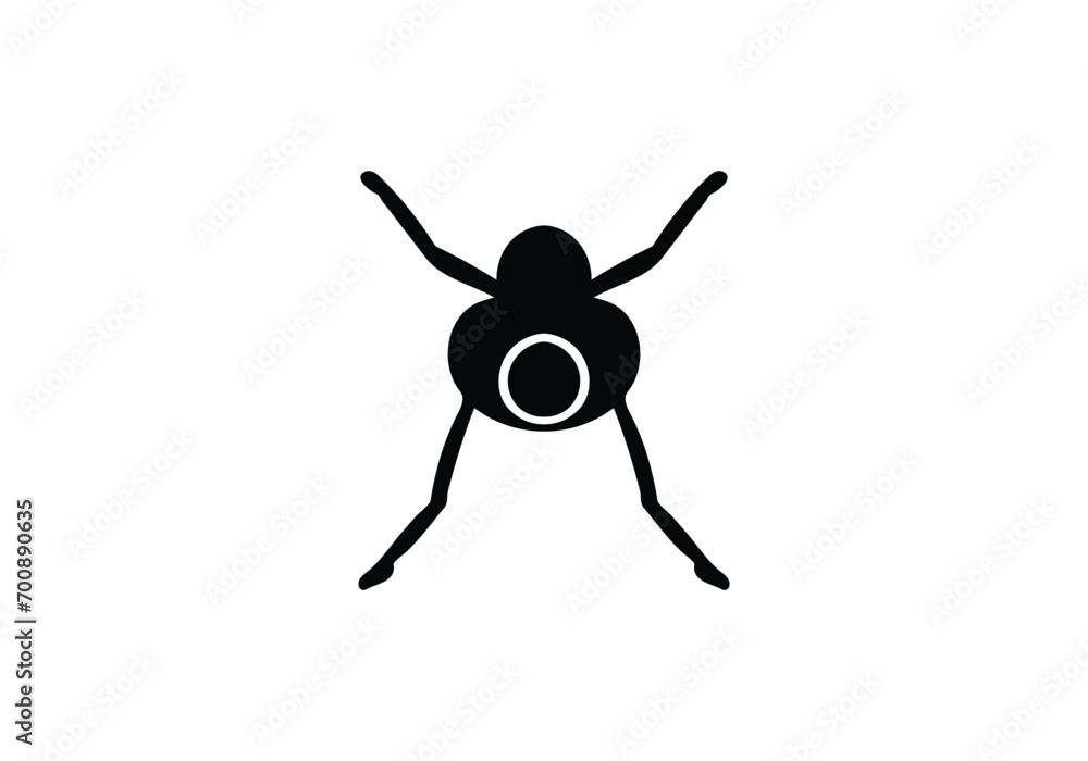 Camel Spider minimal style icon illustration design Camel Spider minimal style icon illustration design