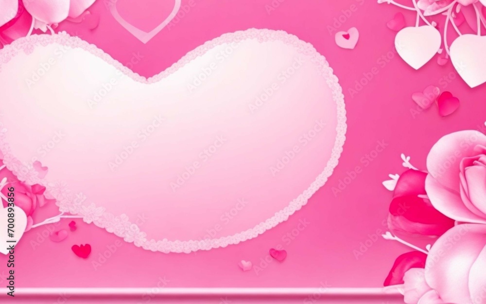 pink background with pink flowers pink background with pink flowers