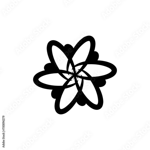 flower motive design pattern illustration