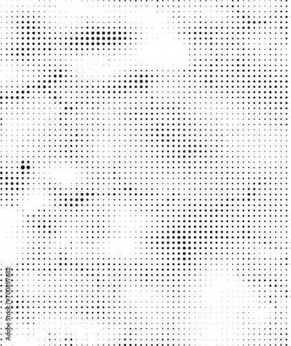 abstract background with dots, a black and white pattern with a white background for design extra effect grunge dot effect