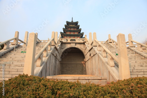 National Folk Museum of Korea, Gwanghwamun, Gyeongbokgung Palace, Seoul, South Korea.