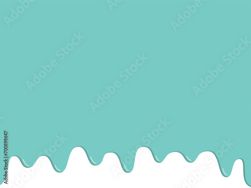 溶けたチョコが垂れたフレーム