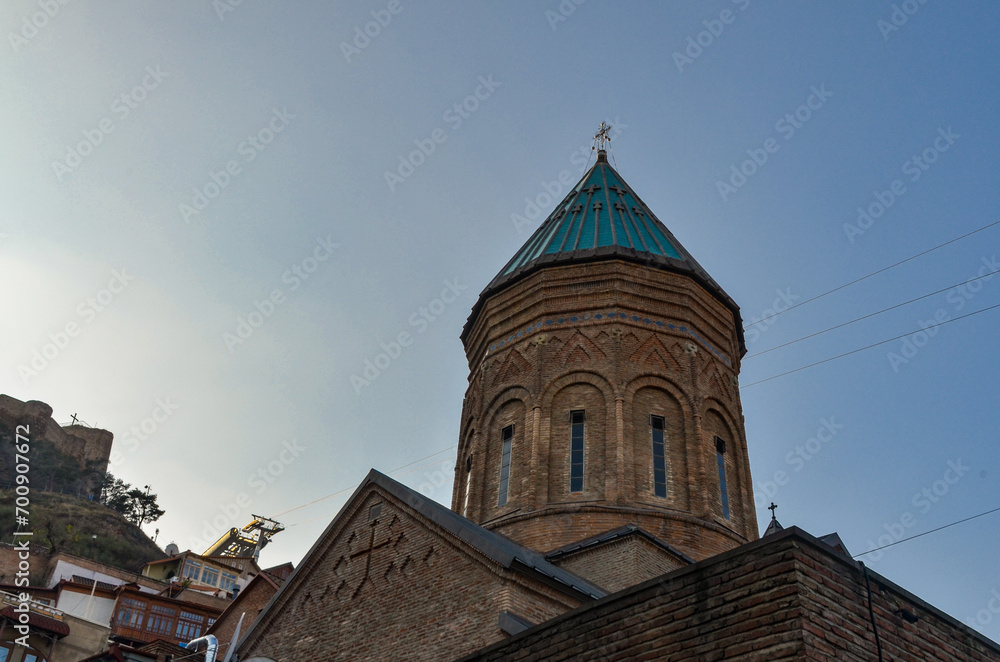 St. George Cathedral of Tbilisi dome and exterior