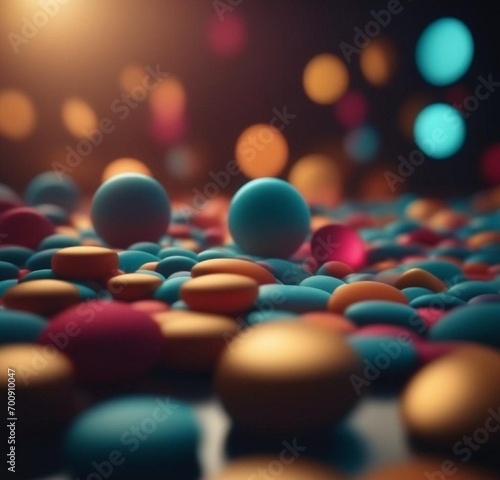 background of balls