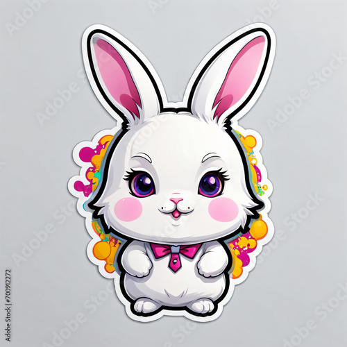 sticker animal (rabbit) #1