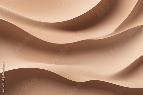 Smooth luxury brown silk or satin fabric texture can be used as abstract background.