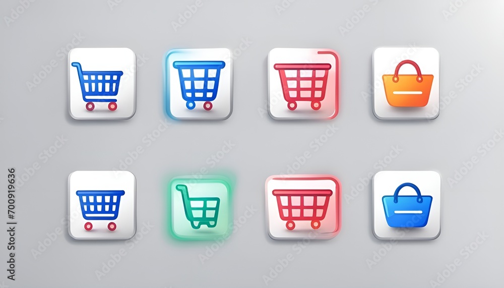 shopping icon shopping icon