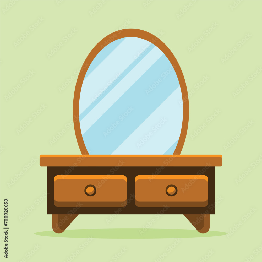 Dresser icon. Subtable to place on furniture, interior, etc. Dresser icon. Subtable to place on furniture, interior, etc.
