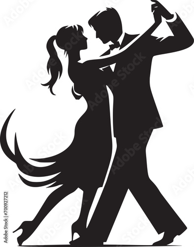 Elegant Dance Silhouette