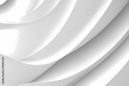 Abstract vector wavy lines flowing smooth curve gray white gradient color in concept of luxury  technology  modern.