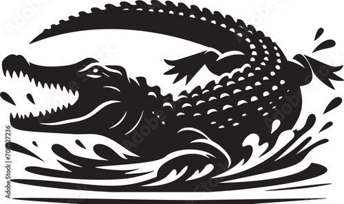 Alligator Silhouette