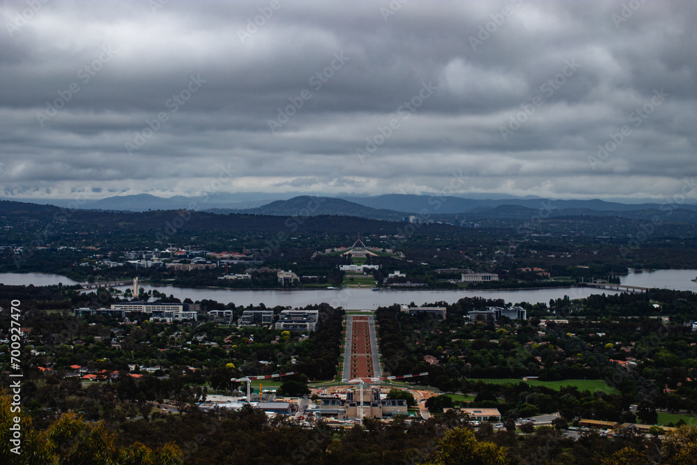 Canberra from the Mount Ainslie Lookout
