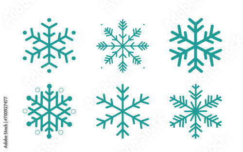 Hand-drawn snowflakes set. Background of the holidays. sketch of an abstract snowland. isolated against a white background.Vector-based artwork.