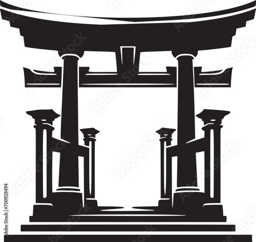 Classic Architecture Silhouette