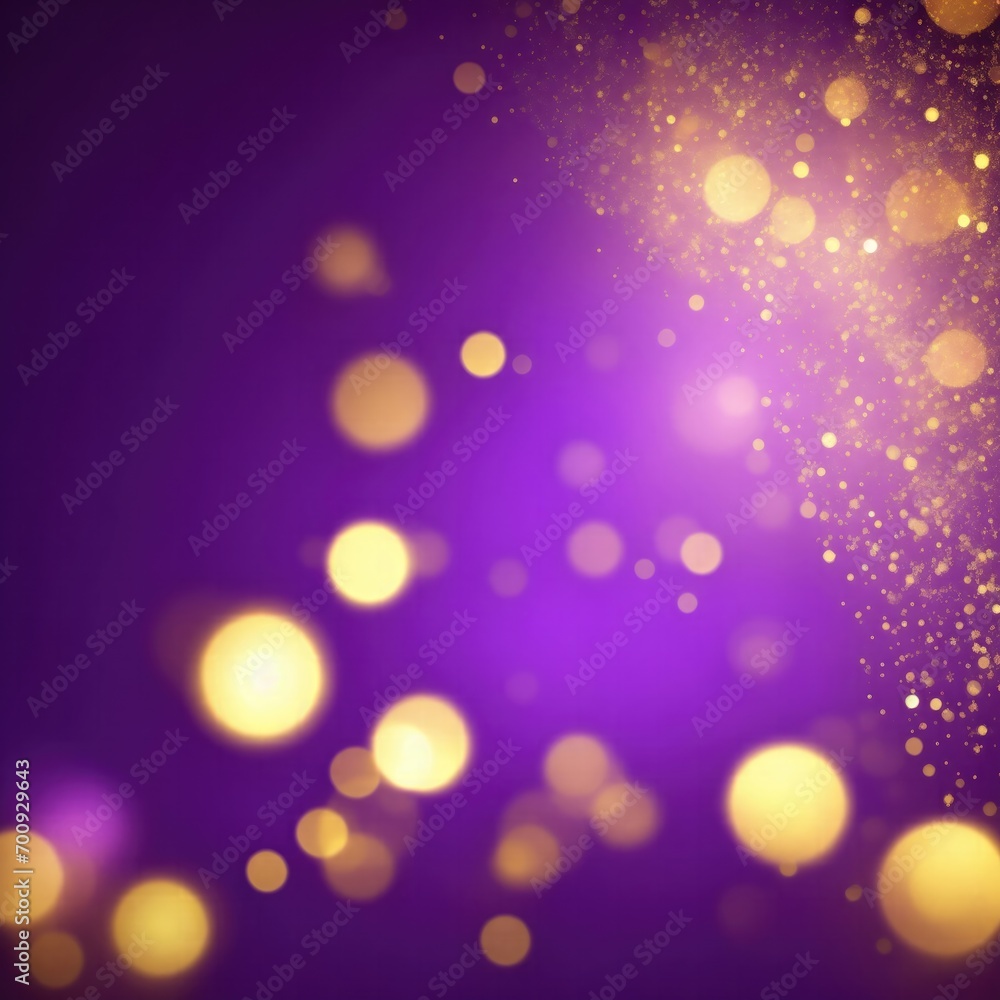 Purple and Gold Abstract bokeh background Purple and Gold Abstract bokeh background