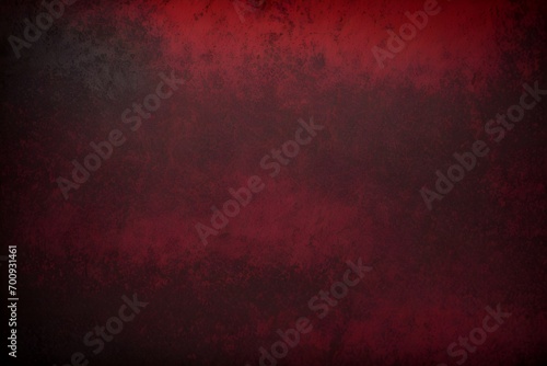 Grunge wall background. The distressed, rough elements are rendered in dark red tones, creating a visually dynamic abstract design. Isolated in gold on a bold dark backdrop. 