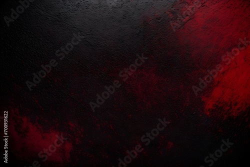 Grunge wall background. The distressed, rough elements are rendered in dark red tones, creating a visually dynamic abstract design. Isolated in gold on a bold dark backdrop. 