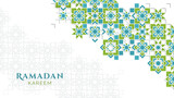 Mandala Art Ornament for Ramadan Greeting Design