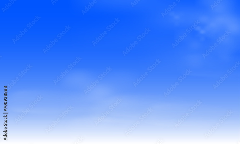 blue-sky vector with copy-space area with some clouds that can be used for abstract background