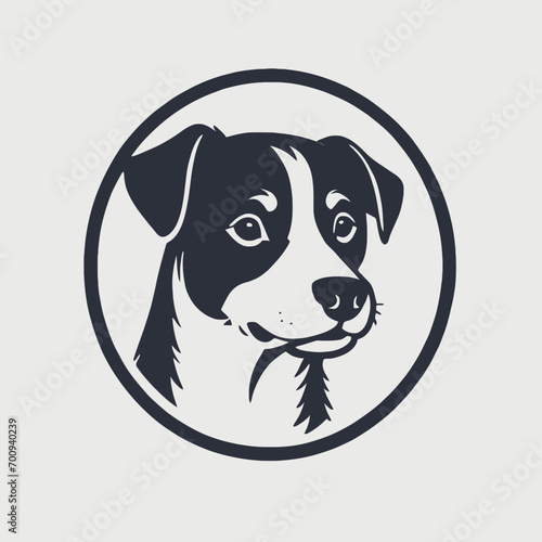 Dog Logo Design EPS format Very Cool 