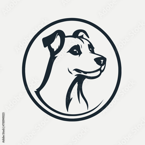 Fototapeta Naklejka Na Ścianę i Meble -  Dog Logo Design EPS format Very Cool 