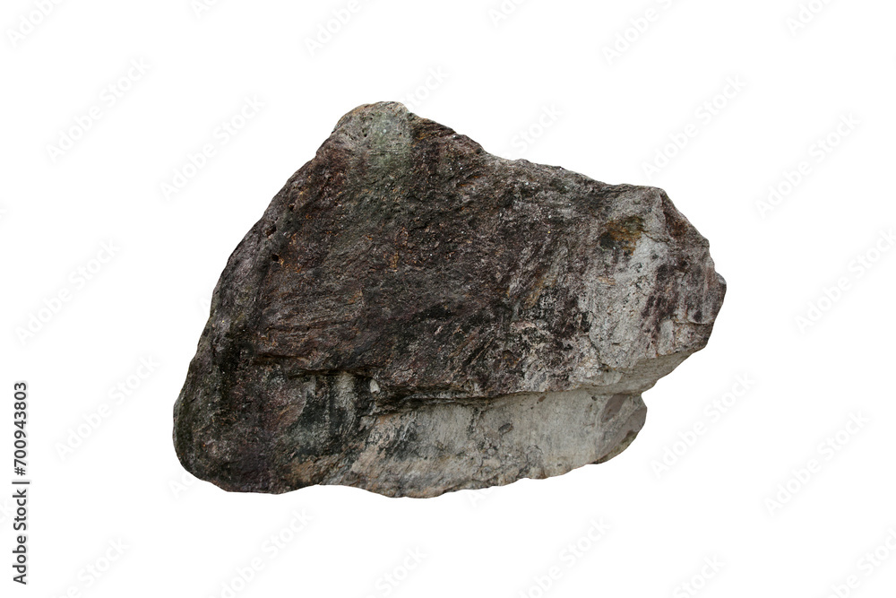 Rhyolitic tuff rock formed from consolidated volcanic ash, isolated on white background. Rhyolitic tuff rock formed from consolidated volcanic ash, isolated on white background.
