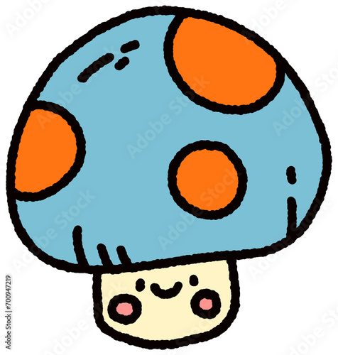 cute mushroom character photo