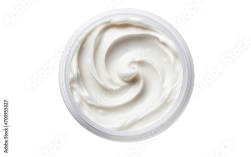 Hydrating Foot Cream Isolated, a Pampering Essential on a White or Clear Surface PNG Transparent Background.