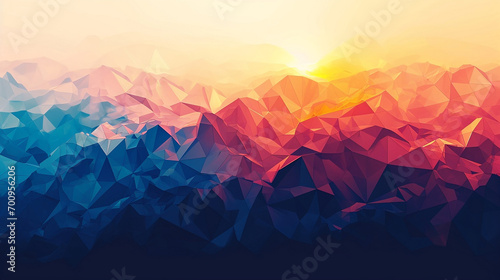 Flat shapeless abstract colorful background gradient wallpaper photo