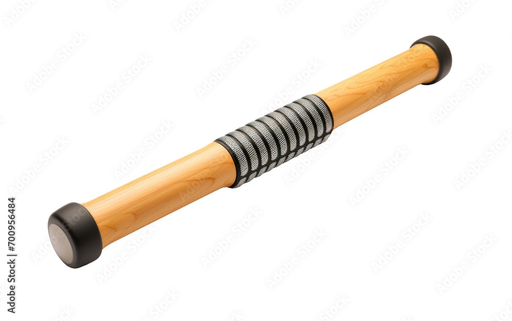 A Showcase of Precision and Scale in a Muscle Roller Stick Isolation on a White or Clear Surface PNG Transparent Background. A Showcase of Precision and Scale in a Muscle Roller Stick Isolation on a White or Clear Surface PNG Transparent Background.