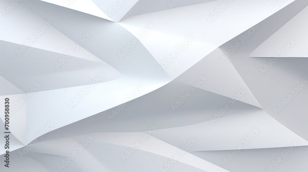 Fototapeta premium White abstract background with smooth lines