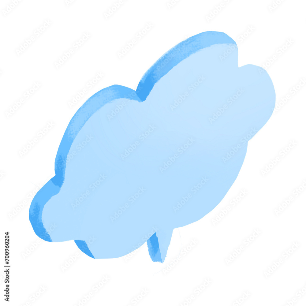 Obraz premium 3D Unique Bubble Icon
