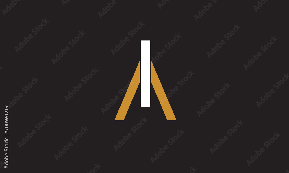 AI, IA , A ,I, Abstract Letters Logo Monogram AI, IA , A ,I, Abstract Letters Logo Monogram