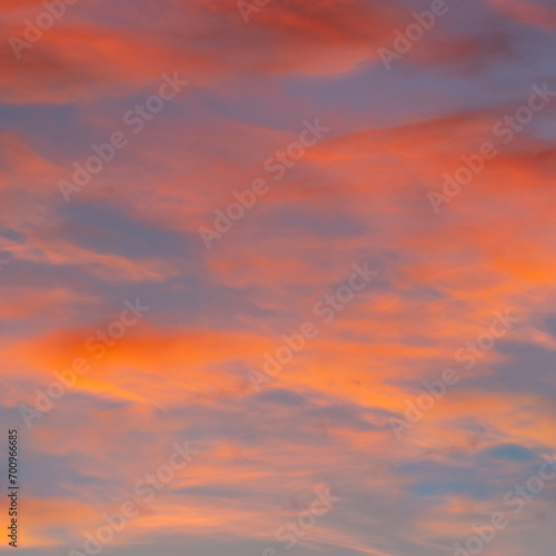 Sunrise clouds in Madeira