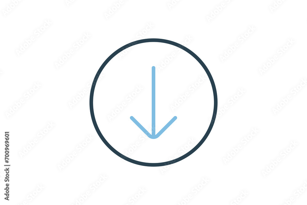 download icon. icon related to download. suitable for web site, app, user interfaces, printable, ui etc. flat line icon style. simple vector design editable download icon. icon related to download. suitable for web site, app, user interfaces, printable, ui etc. flat line icon style. simple vector design editable