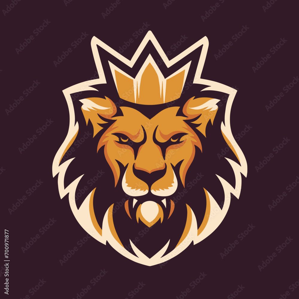 Lion with crown esport