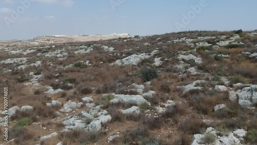 Hills of Israel  landscape cinematic drone shots