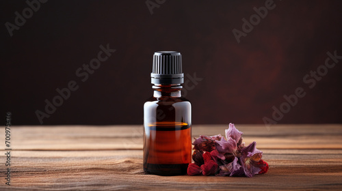 rosewood essential oil, pink flower photo