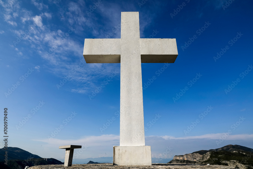 Giant cross in Delaj, montenegro