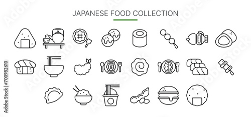 Japanese Food Icon suitable for web and apps icon presentation poster and social media