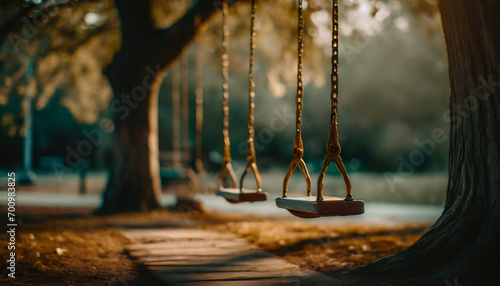 swing in the park photo