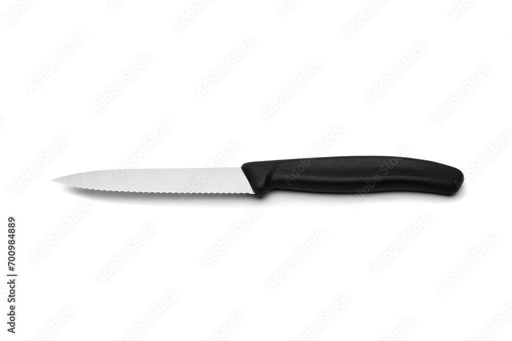 Stainless steel knife isolated on white background Stainless steel knife isolated on white background