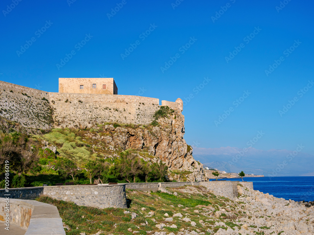 Venetian Fortezza Castle, City of Rethymno, Rethymno Region, Crete, Greece